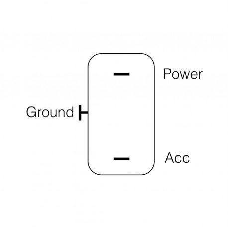 SWITCH PUSH/PULL ON/OFF RED