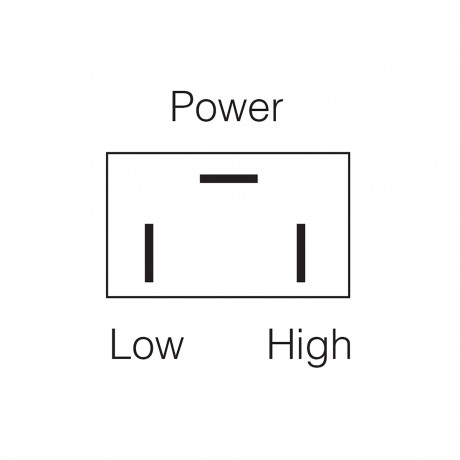 SWITCH DIPPER  ON/ON FORD