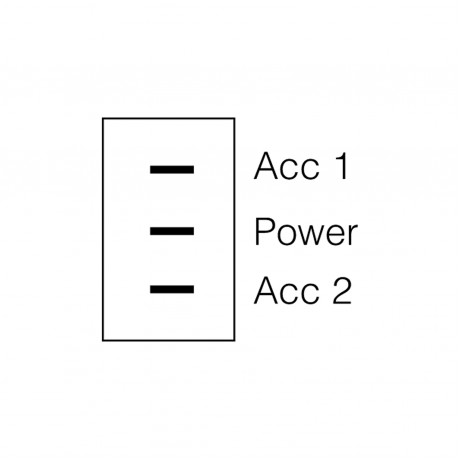 SWITCH TOGGLE ON/OFF/ON 16 AMP