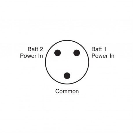 HEAVY DUTY ROTARY STYLE BATTERY MASTER SWITCH WITH 4 POSITIONS