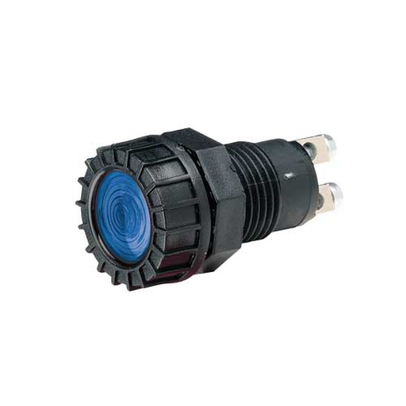 PILOT LAMP 12V C/GLOBE BLUE