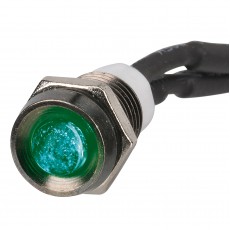 PILOT LAMP LED SEALED 12V GREEN