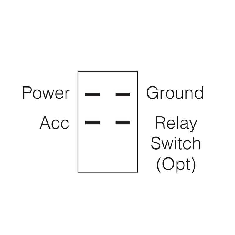 SWITCH ROCKER ON/OFF