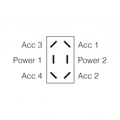 SWITCH ROCKER H/D ON/OFF/MOM