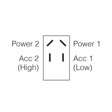 SWITCH H/D ROCKER OFF/ON/ON