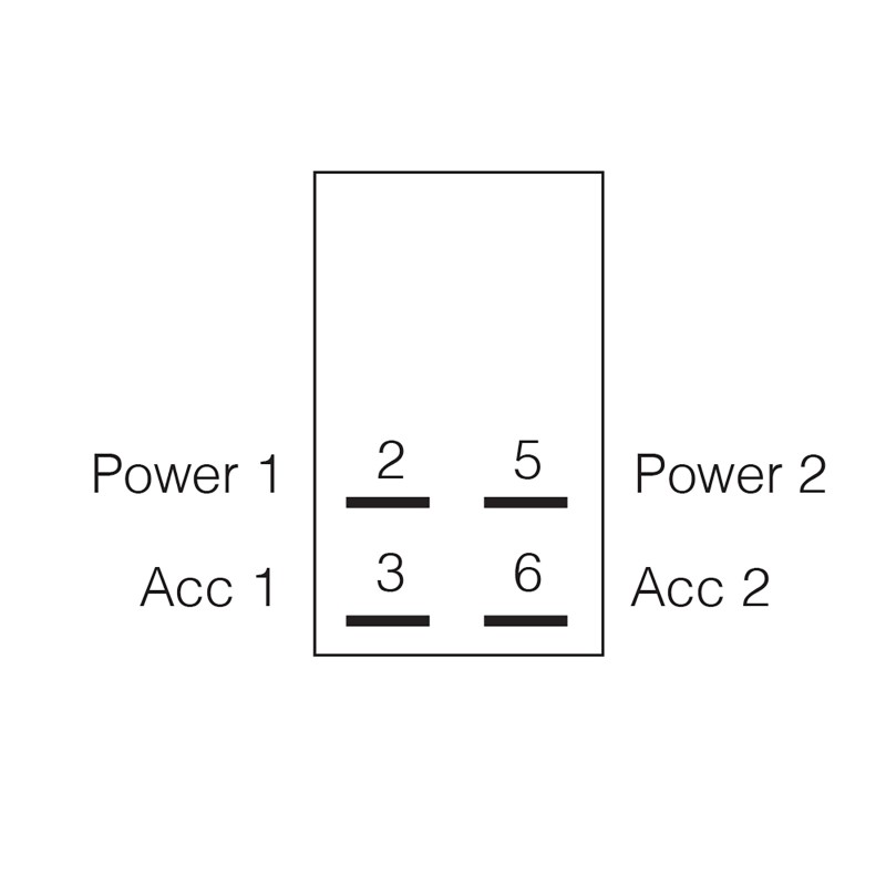 SWITCH SEALED ROCKER OFF/ON/ON DPDT