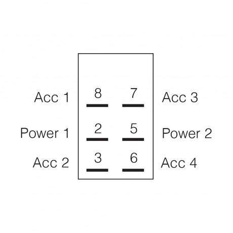 SWITCH SEALED ROCKER MOM/OFF/MOM DPDT