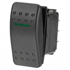 SWITCH SEALED ROCKER OFF/ON GREEN LED