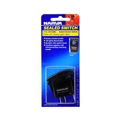 SWITCH ROCKER OFF/ON 12V DRIVING LIGHTS