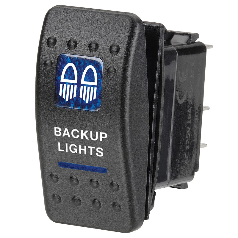 SWITCH ROCKER OFF/ON 12V BACKUP LIGHTS
