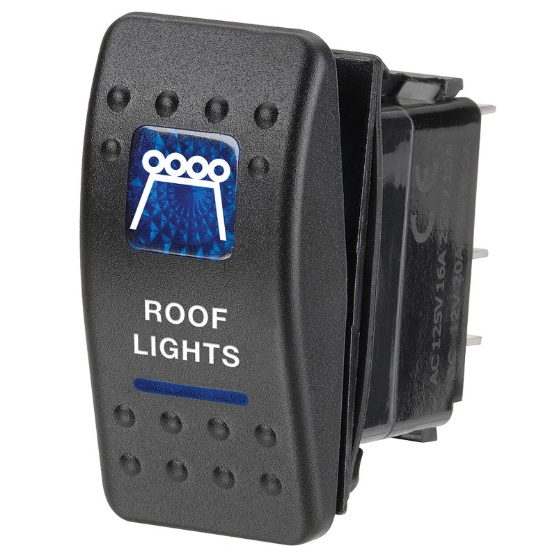 SWITCH ROCKER OFF/ON 12V ROOF LIGHTS