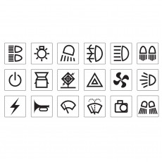 SWITCH BLACK TRANSPORT STICKER SET