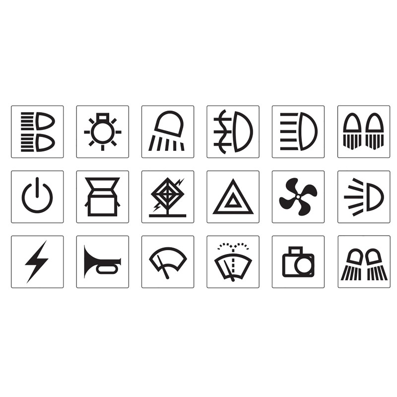 SWITCH BLACK TRANSPORT STICKER SET