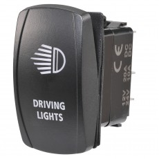 SWITCH ROCKER OFF/ON BLUE DRIVING LIGHT