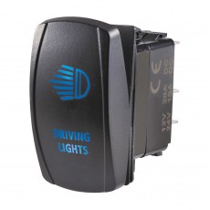SWITCH ROCKER OFF/ON BLUE DRIVING LIGHT
