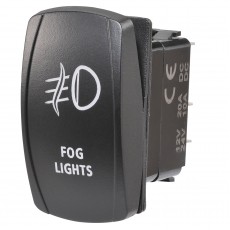 SWITCH ROCKER OFF/ON BLUE LED FOG LIGHT