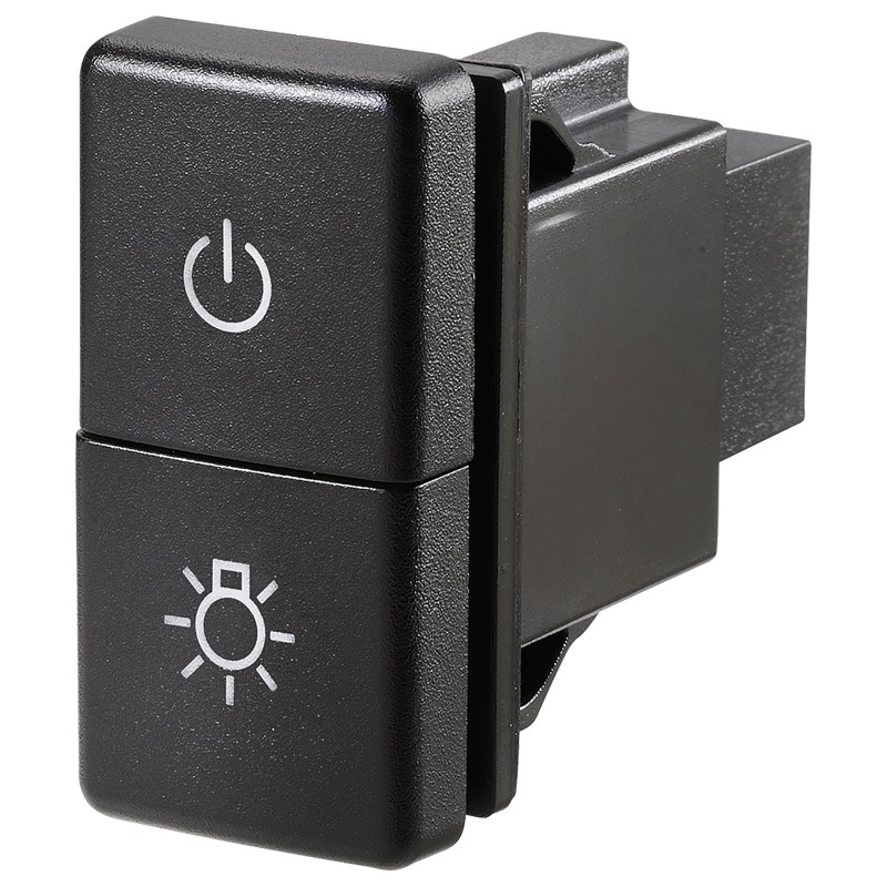 SWITCH DUAL PUSH LED UNIVERSAL