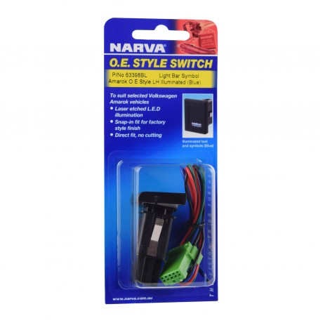 OE STYLE AMAROK L/HAND SWITCH 12V L/BAR