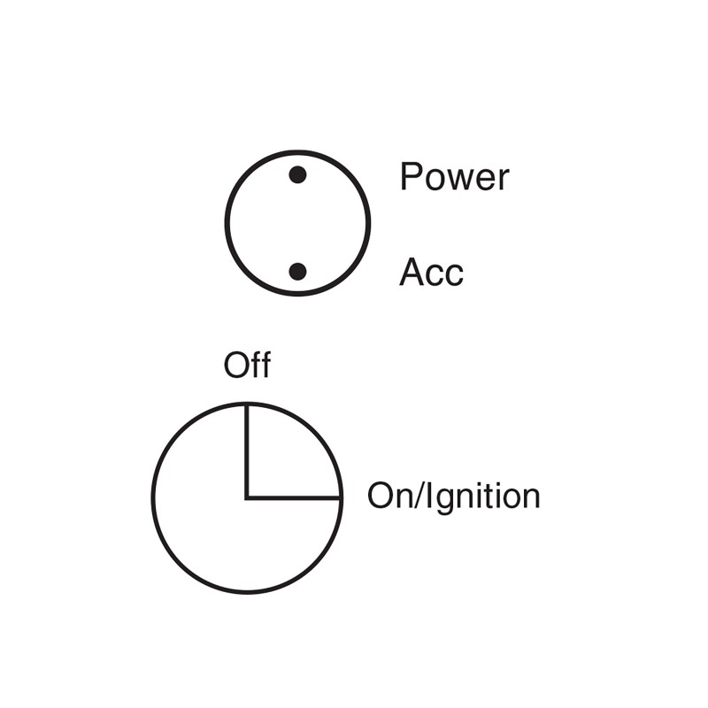 SWITCH 2 POSITION IGN L/DUTY