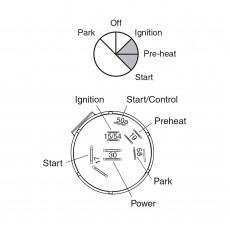 SWITCH IGN 5 POSITION DIESEL