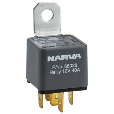 RELAY 12V 5PIN 40A DIODE