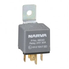 RELAY 24V 5PIN 30 AMP DIODE