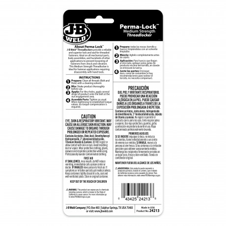 PERMA-LOCK BLUE THREADLOCKER 13ML