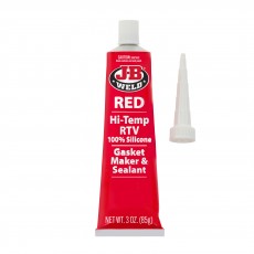 RED HIGH TEMP RTV SILICONE 85G TUBE
