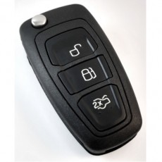 FORD MONDEO TRANSIT 3 BUTTON REMOTE SHELL & KEY REPLACEMENT