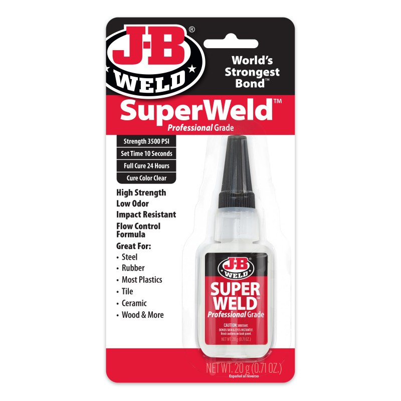 SUPERWELD INSTANT HIGH STRENGTH LOW ODOUR ADHESIVE 20G 