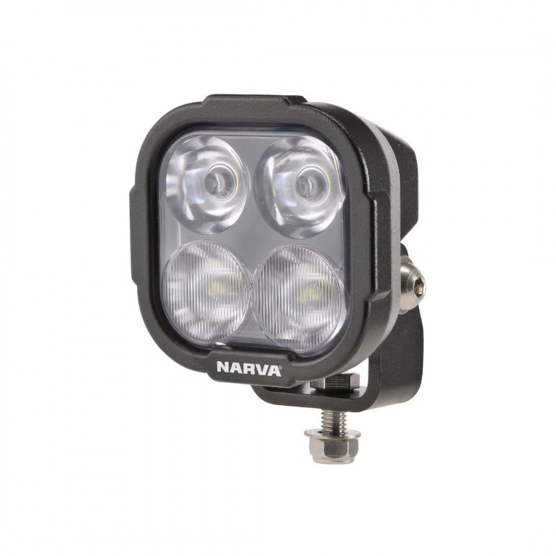 MICROLUX 9-33V 4 LED WORK LAMP HYBRID BEAM