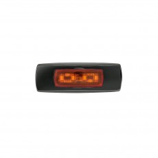 9-33V MDL68 LED FRONT MARKER AMBER 0.5M BLACK