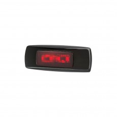9-33V MDL68 LED REAR END OUTLINE MARKER RED 0.5M BLACK