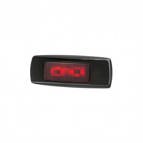 9-33V MDL68 LED REAR END OUTLINE MARKER RED 0.5M BLACK