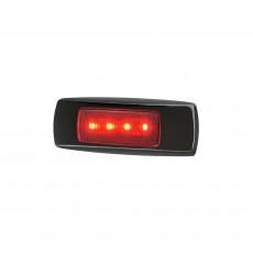9-33V MDL68 LED REAR END OUTLINE MARKER RED 0.5M BLACK