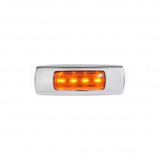 9-33V MDL68 LED SIDE DIRECTIONAL INDICATOR AMBER 0.5M CHROME