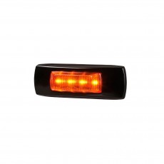 9-33V MDL68 LED SIDE DIRECTIONAL INDICATOR AMBER 0.5M BLACK