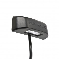 9-33V MDL68 LED LICENCE PLATE LAMP BLACK HOUSING 0.5M