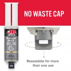 BUMPER WELD TAN REPAIR ADHESIVE & FILLER 25ML