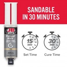 BUMPER WELD TAN REPAIR ADHESIVE & FILLER 25ML