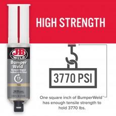 BUMPER WELD TAN REPAIR ADHESIVE & FILLER 25ML