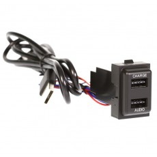 DUAL USB CHARGE & SYNC TO SUIT JEEP 20.5MM X 32MM