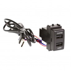 DUAL USB CHARGE & SYNC TO SUIT NISSAN 21MM X 36MM