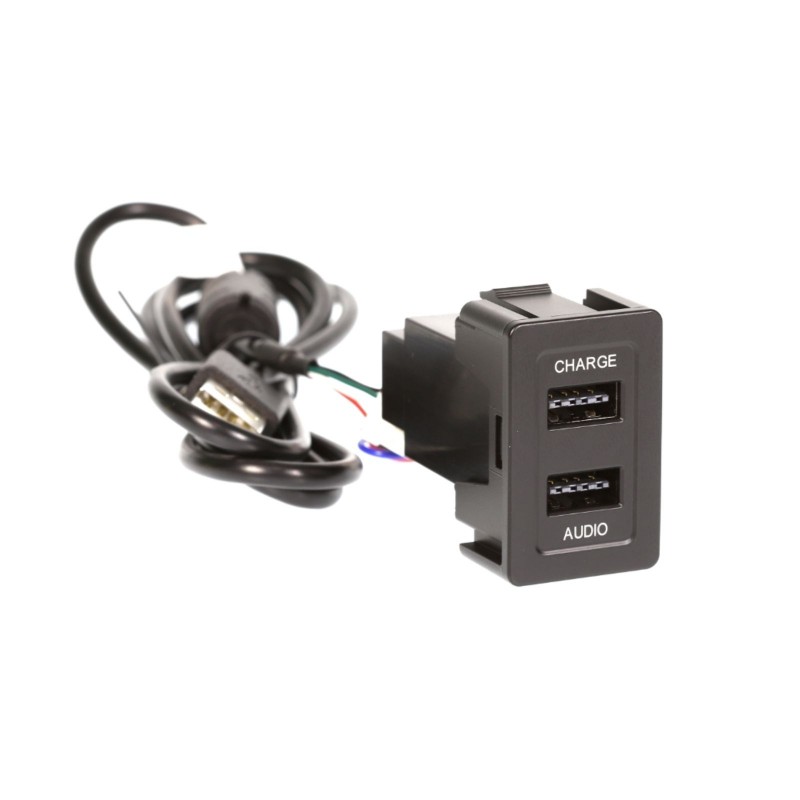 DUAL USB CHARGE & SYNC TO SUIT SUZUKI 26MM X 41MM