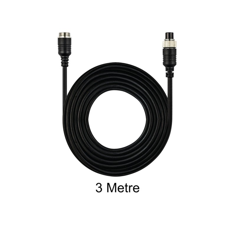 3 METRE HEAVY DUTY 4 PIN CAMERA EXTENSION CABLE