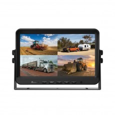 10IN HEAVY DUTY AHD QUAD VIEW MONITOR WITH DVR