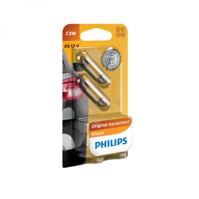 PHILIPS C5W 12V BLISTER TWIN