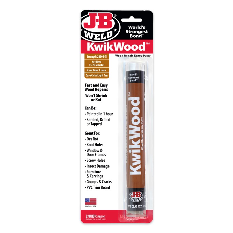 KWIKWOOD WOOD REPAIR EPOXY PUTTY STICK 57G