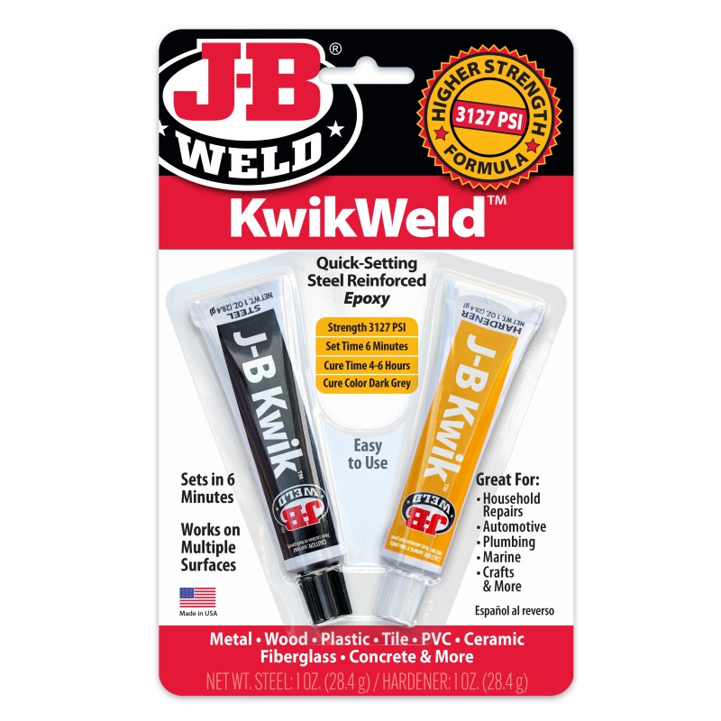 KWIKWELD STEEL REINFORCED EPOXY TWIN 28.4G TUBES