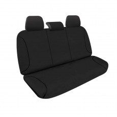 BLACK CANVAS REAR SEAT COVER - FORD RANGER PY T6.2 XL XLS 